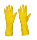 Mercator Medical Rękawice Gospodarcze Lateksowe / Żółte / Rozmiar: 8 - M / Ideall Yellow (5906142926169) 3