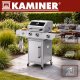 Kaminer Grill gazowy 2+1 10kW Varen 3.0 Kaminer 3