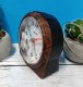 Seiko Budzik Seiko QHE210Z 8,5 cm brązowy imitacja drewna . 3