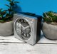 Seiko Budzik Seiko QHE197S 6,5 cm srebrny matowy . 3
