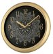 Seiko Zegar ścienny SEIKO QHA018G 33 cm złoty czarny 1