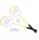 DONNAY - Zestaw do badmintona w pokrowcu 6 elementów (żółty) (8711252413945_YELLOW) 1