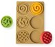 MomsCare Sensoryczna tęcza - zestaw puzzli sensorycznych - dotyk, kształt - 45 el. 1+ 11