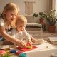 MomsCare Sensoryczna tęcza - zestaw puzzli sensorycznych - dotyk, kształt - 45 el. 1+ 7