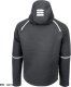 CERVA Bluza z kapturem zapięcie na suwak wraz kieszeniami elementy odblaskowe czarna L-SURE CRAIG 2XL 3
