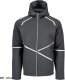 CERVA Bluza z kapturem zapięcie na suwak wraz kieszeniami elementy odblaskowe czarna L-SURE CRAIG 4XL 1
