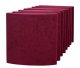 PLANTES&PARFUMS PROVENCE Vicoustic Cinema Round Premium Bordeaux panele akustyczne 8 szt. 1