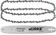 Handy VERKE V90444 Prowadnica Z 2 łańcuchami DO piły pilarki spalinowej 16" 38cm 3/8 1,3mm 56T one size 4