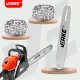 Handy VERKE V90444 Prowadnica Z 2 łańcuchami DO piły pilarki spalinowej 16" 38cm 3/8 1,3mm 56T one size 7