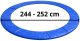 Lean Osłona Sprężyn Do Trampoliny LEAN SPRING PAD Niebieska 244-252 CM 8FT EDUKAMP 6