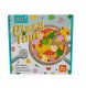 Kabi Drewniana pizza zabawka z akcesoriami - Kabi 3+ EDUKAMP 5