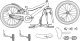vidaXL vidaXL Rower Dziecięcy 12 Cali dla dzieci w wieku 2-4 lata Czarny 8