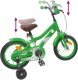 vidaXL vidaXL Rower Dziecięcy 12 Cali dla dzieci w wieku 2-4 lata zielony 7