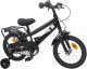vidaXL vidaXL Rower Dziecięcy 12 Cali dla dzieci w wieku 2-4 lata Czarny 2