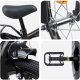 vidaXL vidaXL Rower Dziecięcy 12 Cali dla dzieci w wieku 2-4 lata Czarny 4