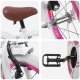 vidaXL vidaXL Rower Dziecięcy 12 Cali dla dzieci w wieku 2-4 lata Biały 4