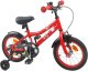 vidaXL vidaXL Rower Dziecięcy 12 Cali dla dzieci w wieku 2-4 lata czerwony 2