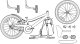 vidaXL vidaXL Rower Dziecięcy 12 Cali dla dzieci w wieku 2-4 lata czerwony 8