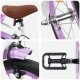 vidaXL vidaXL Rower Dziecięcy 16 Cali dla dzieci w wieku 4-6 lat Fioletowy 4