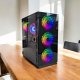 Komputer GigaGaming.pl Komputer do gier Ryzen 7 7800X3D RTX 5070 12GB DDR5 32GB SSD 1TB LED RGB, sterowanie pilotem , komputer gamingowy 5