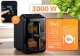 Frytkownica beztłuszczowa Berdsen Frytkownica beztłuszczowa dwukomorowa pionowa 11.6 l Air fryer frytownica Berdsen 3000W BD-663 2