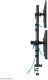 Neomounts Uchwyt biurkowy na 3 monitory 10" - 32" (DS60-600BL2-1) 8