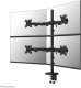 Neomounts Uchwyt biurkowy na 4 monitory 10" - 32" (DS60-600BL2-2) 1