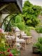 Bloomingville BLOOMINGVILLE Belluce Fotel z podnóżkiem Polyrattan 5