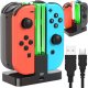 xxxxxxxxxxxxxxxx Verk Group (Verk) Stacja ładująca ładowarka do 4x joy-con nintendo switch podświetlenie led 1