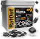 NO PEST Trutka Trucizna Środek Gryzoniobójczy na Szczury Myszy Gryzonie Brodifakum Pasta Czarna Max Power 3,5kg 1