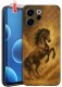 krainaGSM Do Oppo Reno15 F | 15 Fs Wzory | Silikonowe Matt Case + Szkło 9H 1