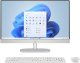 Komputer HP Hewlett-Packard HP AIO 24-cr0124nw i3-N300 23.8"FHD IPS 250nits AG 8GB DDR4 3200 SSD512 UHD Cam720p kB+Mouse Win11 Shell White 2Y 1