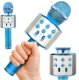 Mikrofon Verk Mikrofon bezprzewodowy bluetooth głośnik karaoke modulator głosu okrągły 1