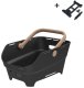 Basil Kosz tylny na bagażnik CENTO NEO rear bicycle basket 21L MIK System (ready to go) black 1