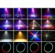 Lampa studyjna DNA RGBW Gobo Beam Głowica Ruchoma LED 150W DMX Pilot DJ Disco Party Event 5