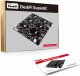 Qoltec DeskPi Super6C Cluster Board Raspberry Pi CM4 CM5 ITX Zasilacz 89W 1