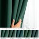 Monroe Zasłona 140x230 blackout butelkowa zielona szarfa 90% taśma wave RESTILO 4