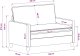 vidaXL Sof 2 pcs Czarny Poliester 9