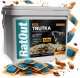 RatOut Trutka Trucizna Środek Gryzoniobójczy na Szczury Myszy Gryzonie Pasta Orzechowa Niebieska Brodifakum 3,5kg 1