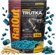 RatOut Trutka Trucizna Środek Gryzoniobójczy na Szczury Myszy Gryzonie Granulat Pellet Niebieski Brodifakum 1,5kg 1