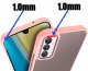 krainaGSM Etui Do Samsung Galaxy A14|A14 5G Matowe Silicone Case Satynowe + Szkło 9H 2