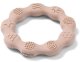 BabyOno 825/04 GRYZAK SILIKONOWY RING BEŻOWY 1