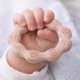 BabyOno 825/04 GRYZAK SILIKONOWY RING BEŻOWY 8