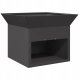 vidaXL Biokominek Czarny 50 x 50 x 40 cm (874581) 1