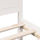 vidaXL Ramka łóżka Biały 120 x 200 cm Lite drewno sosnowe (872192) 4