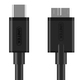 Kabel USB Unitek USB-C - microUSB 1 m Czarny (Y-C475BK) 1