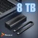 Kieszeń Reagle Obudowa dysku M.2 NVME 20Gbps USB-C 3.2 do 8TB kieszeń adapter na dysk M2 PCIE REAGLE 7