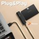 Stacja dokująca Qoltec Adapter SATA USB SSD HDD 2,5" 2w1 USB-C 3.1 5Gb/s REAGLE PRZEJŚCIÓWKA DO DYSKU KABEL NA DYSK 8