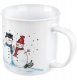 Orion Duży Kubek ceramiczny 470 ml zimowy motyw bałwanki na prezent (Ori_129694) 1