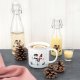 Orion Duży Kubek ceramiczny 470 ml zimowy motyw bałwanki na prezent (Ori_129694) 2